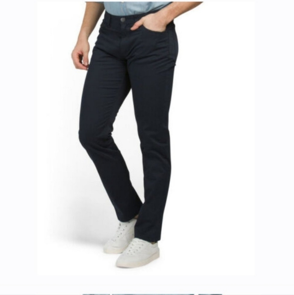 THEORY Black Haydin Writer 5 Pocket Stretch Pants Size W 30